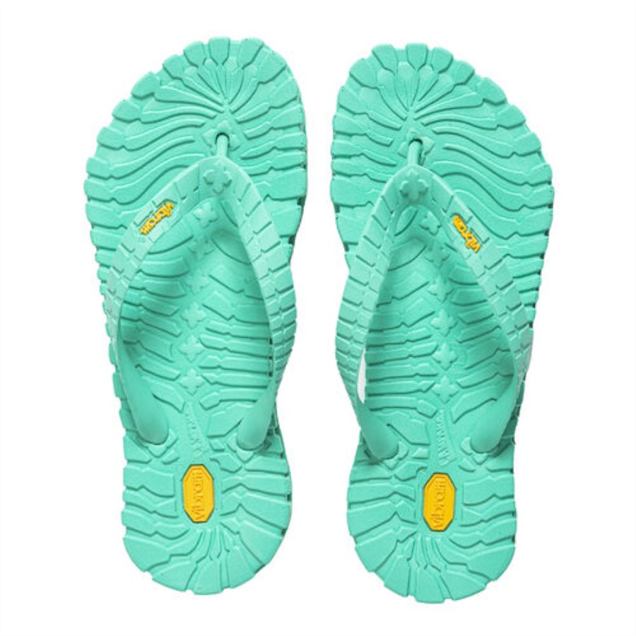 Tropical Carrarmato Sandal Aqua Green