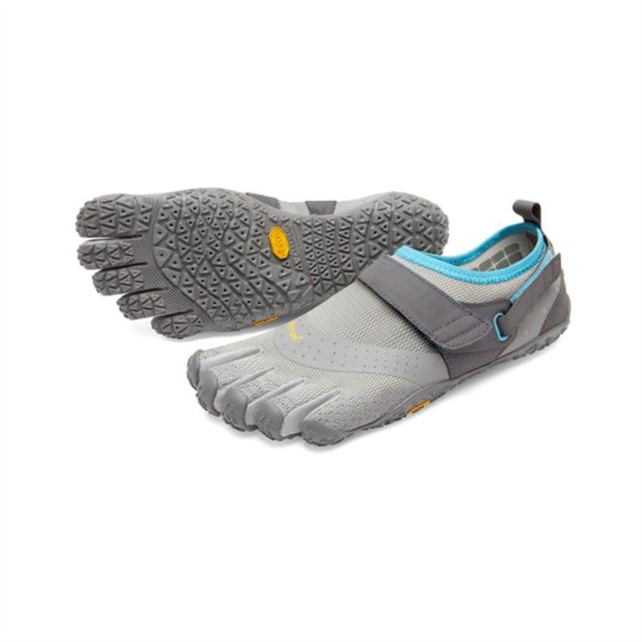 V-Aqua Womens Light Grey Blue